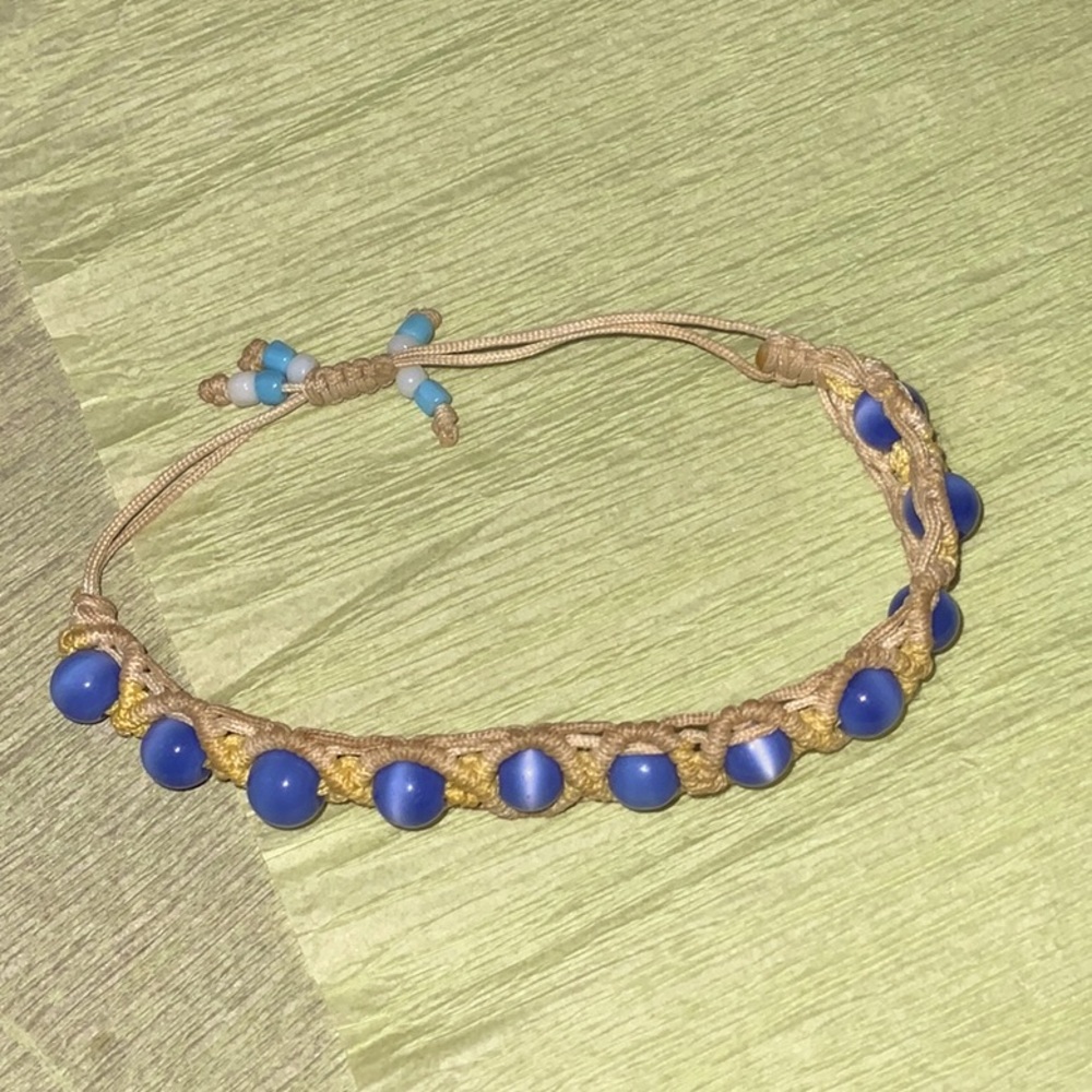 2 Beaded crochet Bracelet
